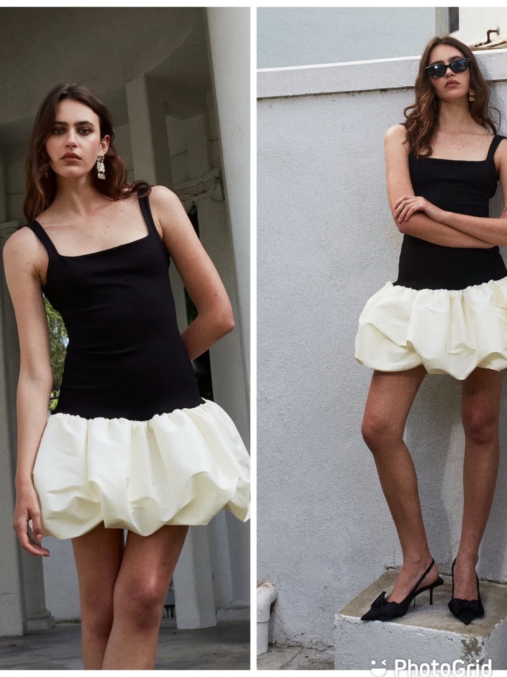Delfi Collective Luna Dress in Black/Ivory New with Tags!